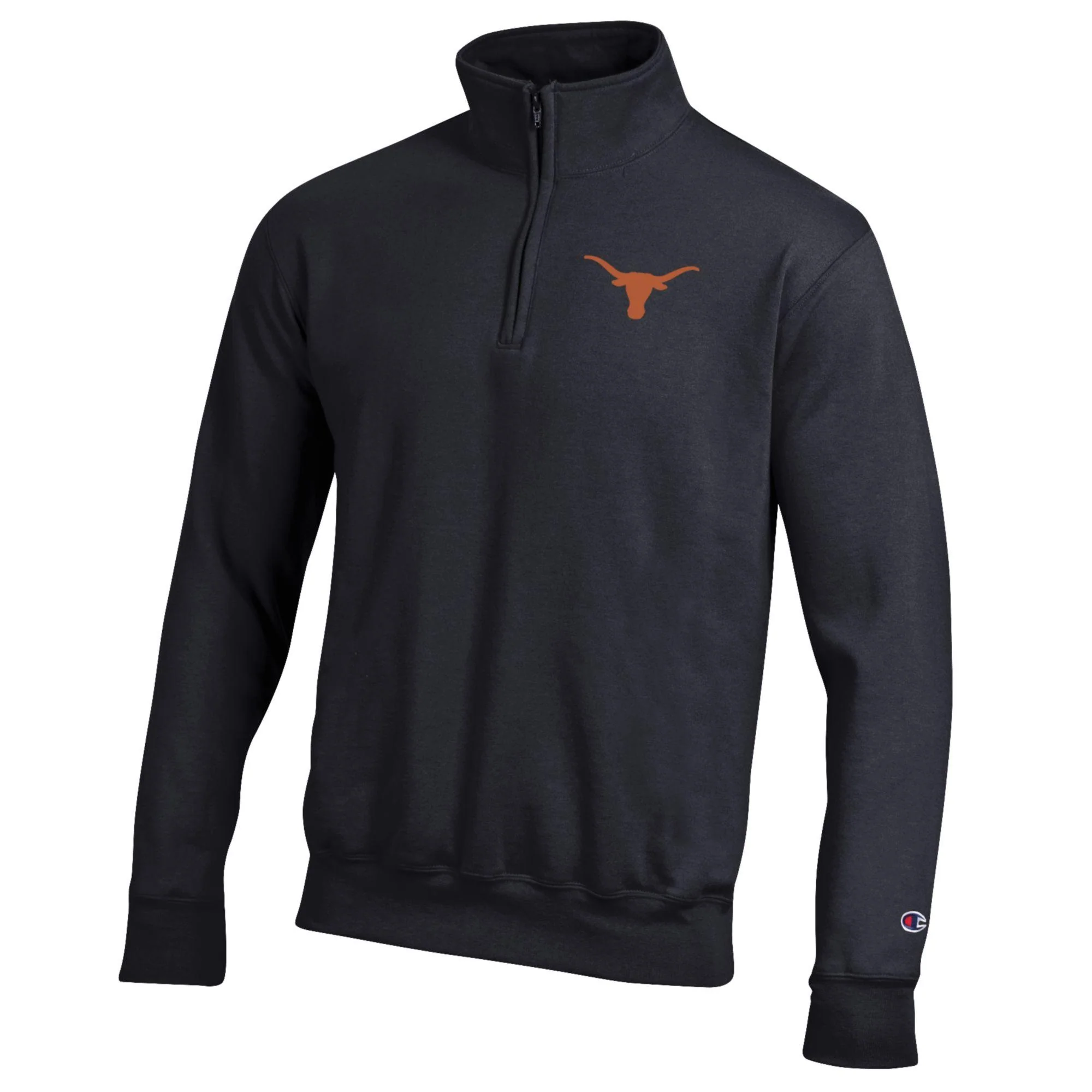 Champion Texas Longhorns Fleece Quarter Zip - Image 3