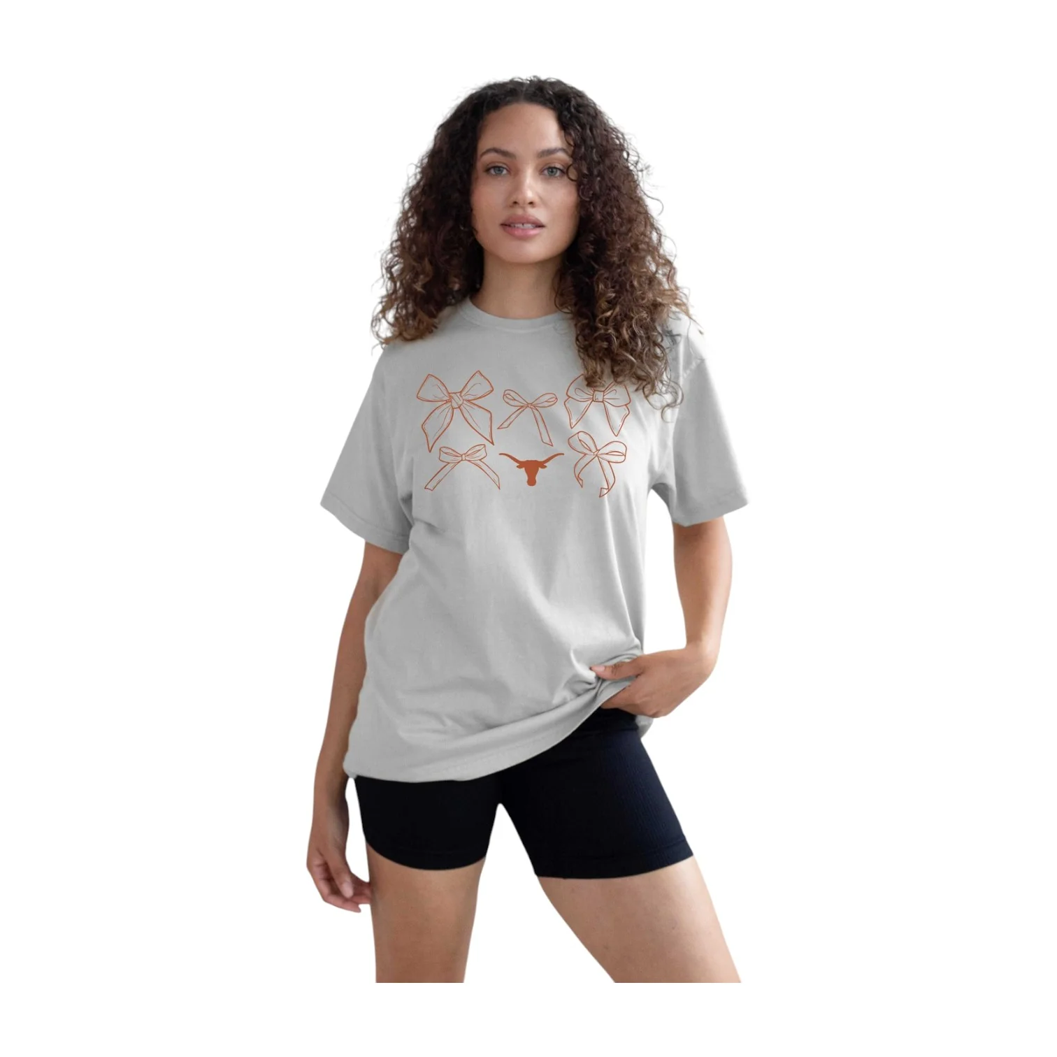 Chicka-D Texas Longhorns Coquette Tee