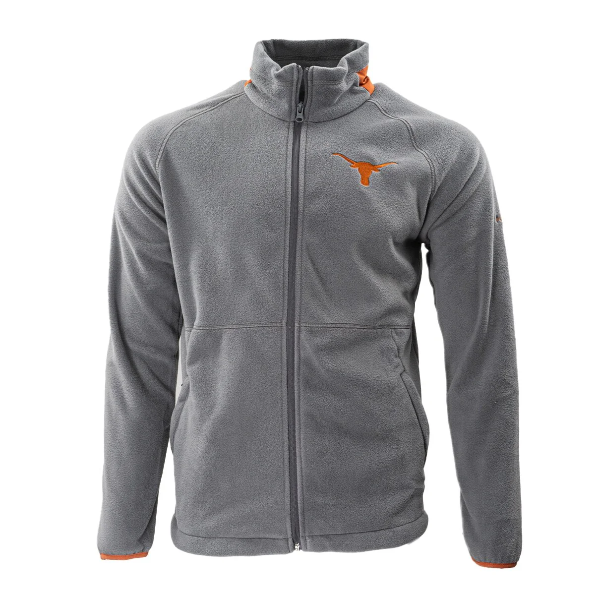 Columbia Texas Longhorns Flanker IV Full Zip Fleece Jacket