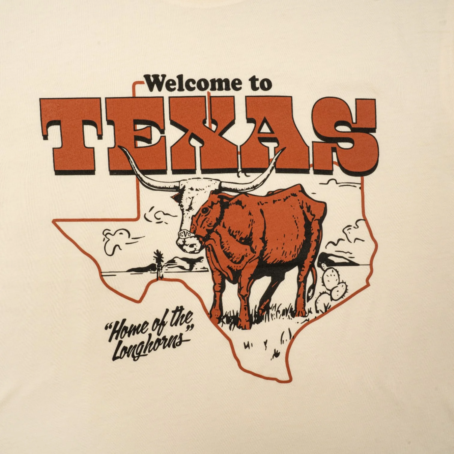 Homefield Home of the Longhorns Tee - Image 2