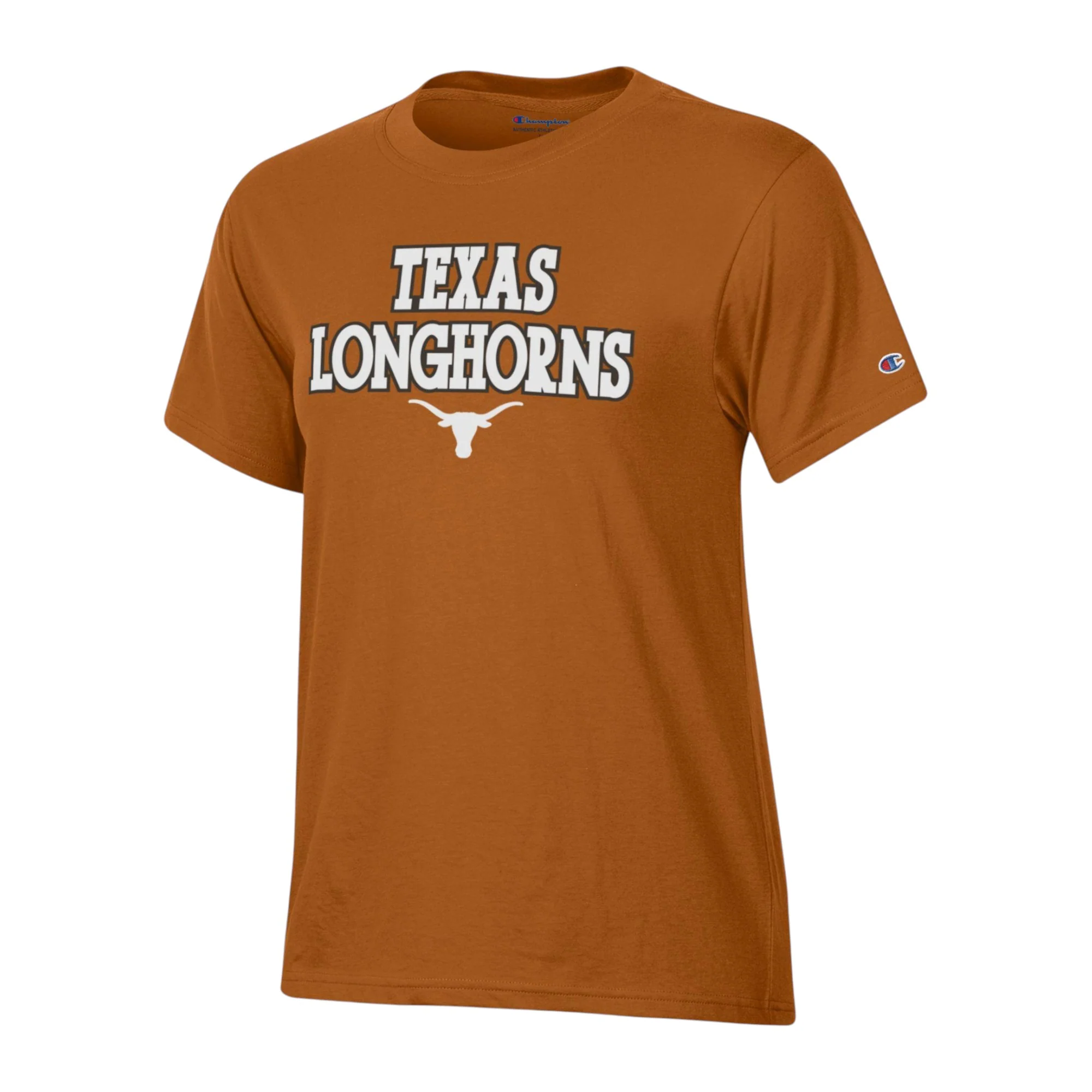 Champion Texas Longhorns Stadium Fabric Crew Tee