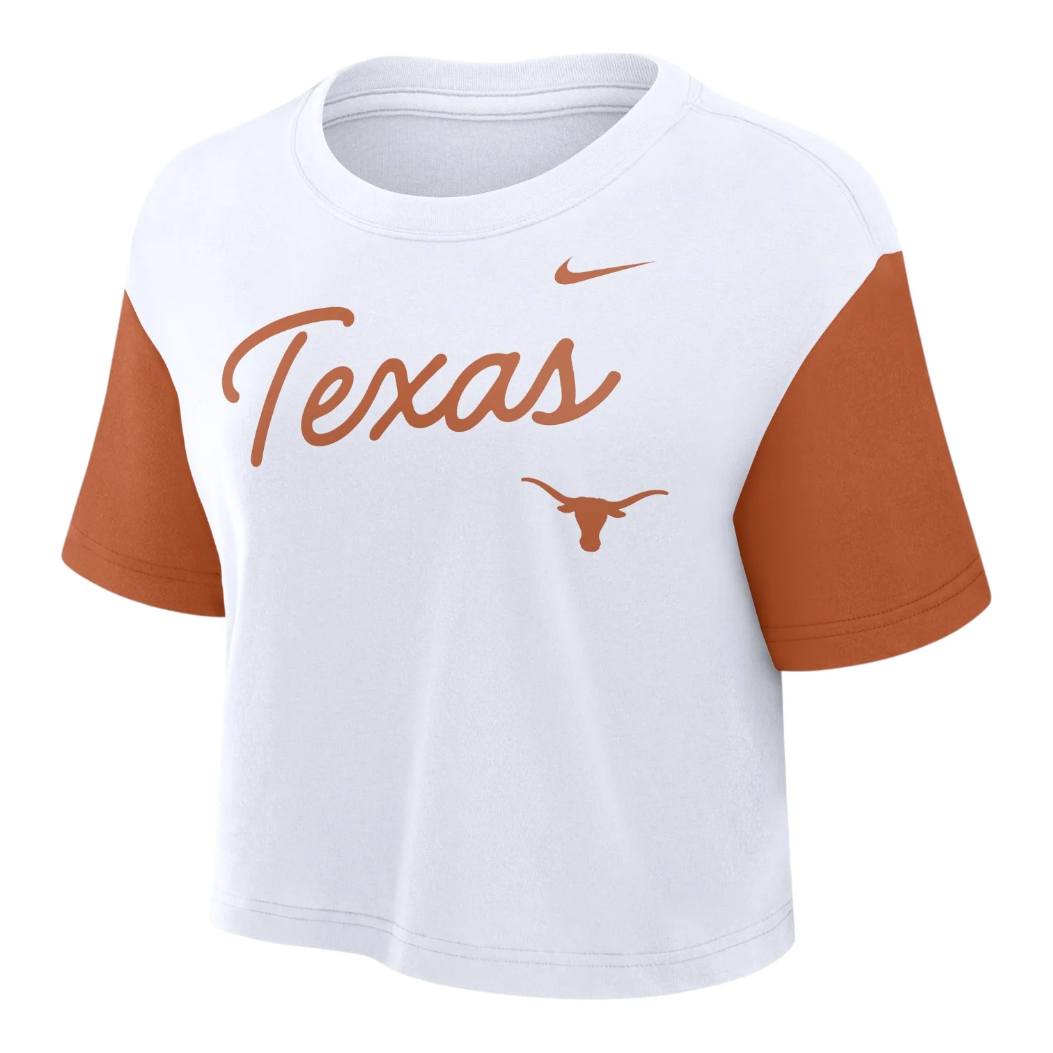 Nike Texas Longhorns Colorblock Script Tee