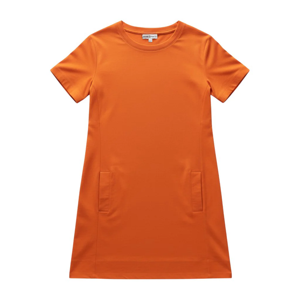 Stewart Simmons Solid Twill A-Line Dress - Image 2