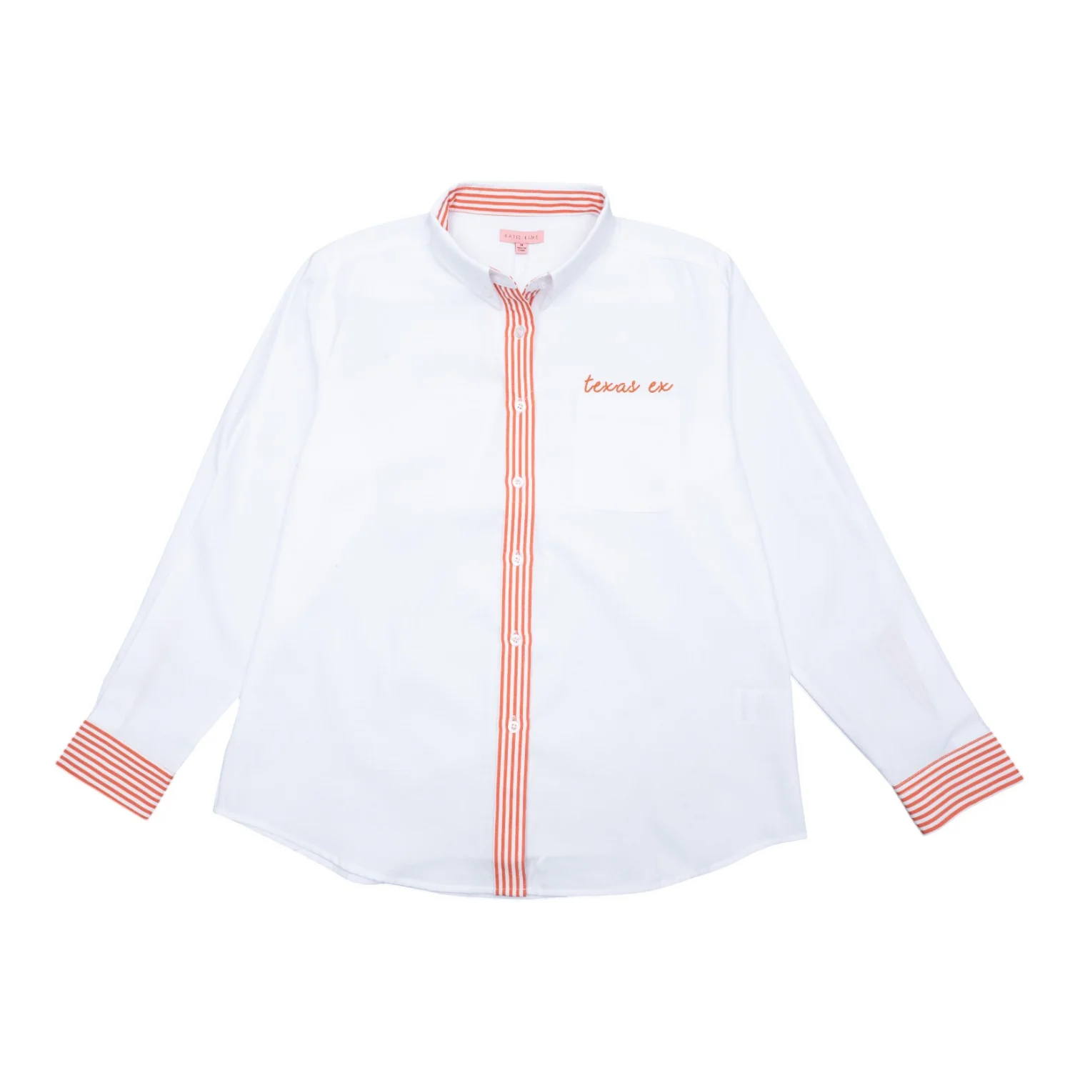 Texas Exes Katie Kime Chelseas Script Button Down