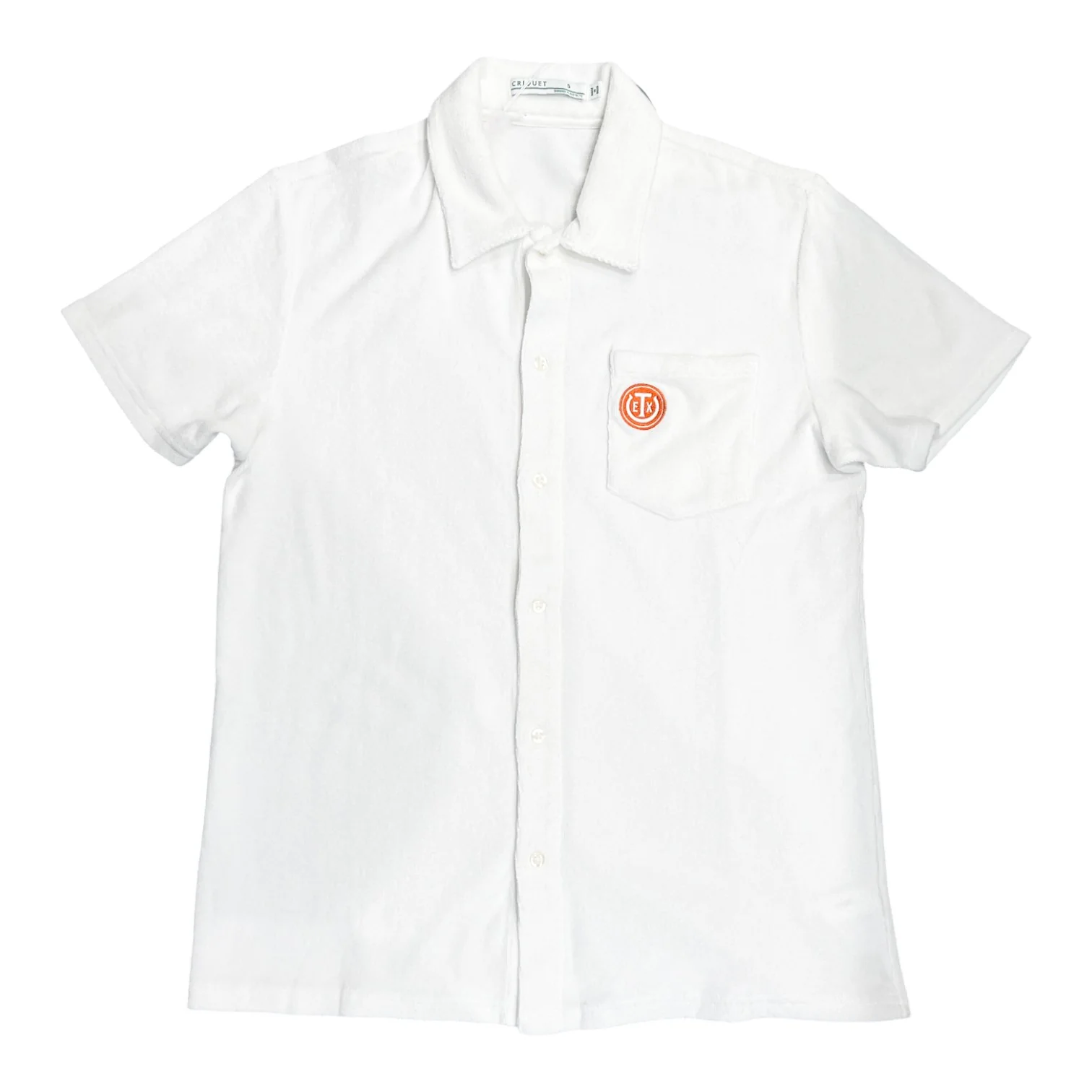 Texas Exes Terrycloth Button Down Polo