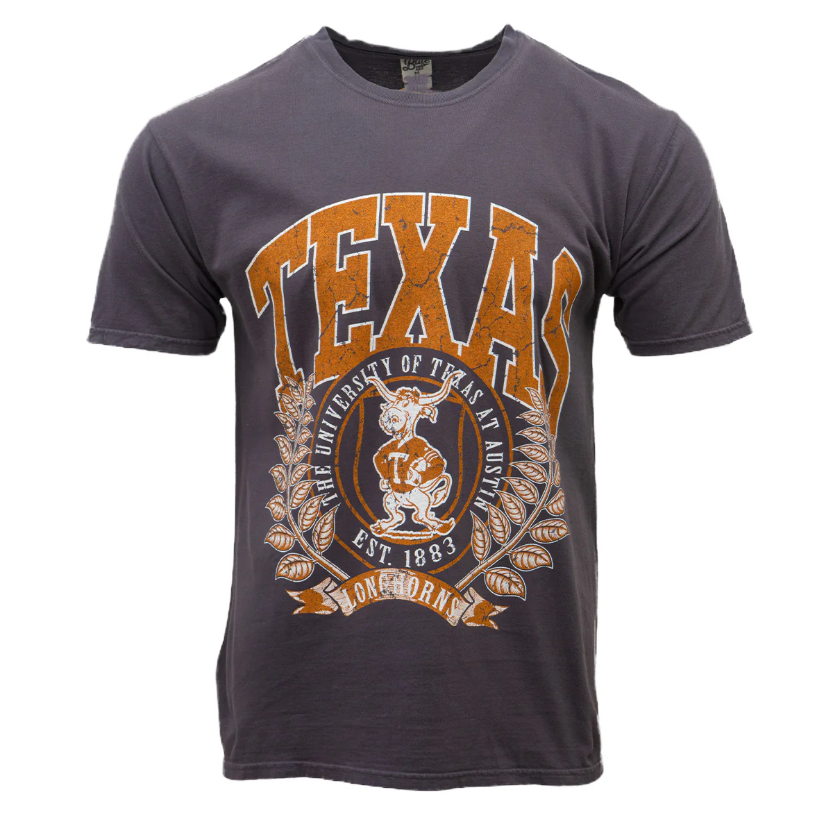Texas Longhorns Arch Texas over Laurels Vault Tee