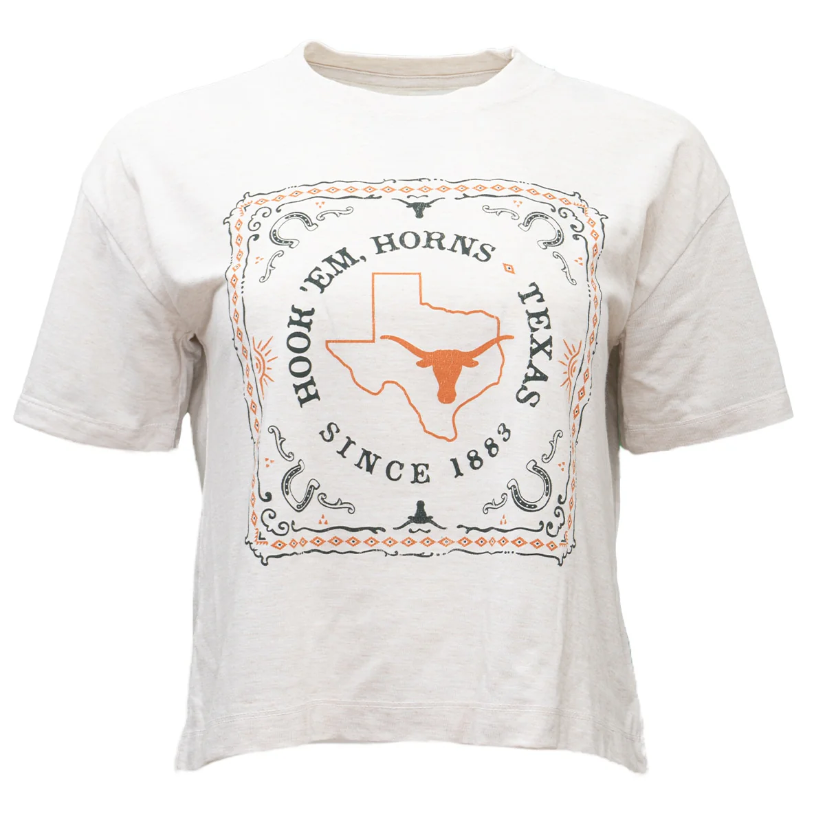 Texas Longhorns Bandana Midi Tee