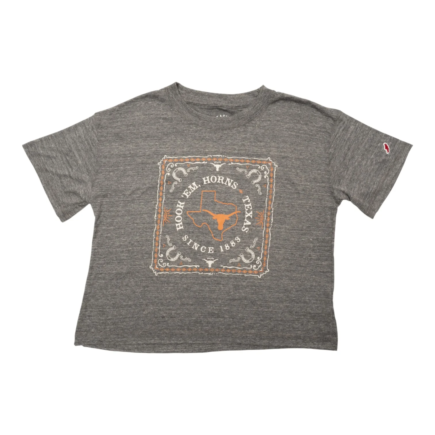 Texas Longhorns Bandana Midi Tee - Image 2