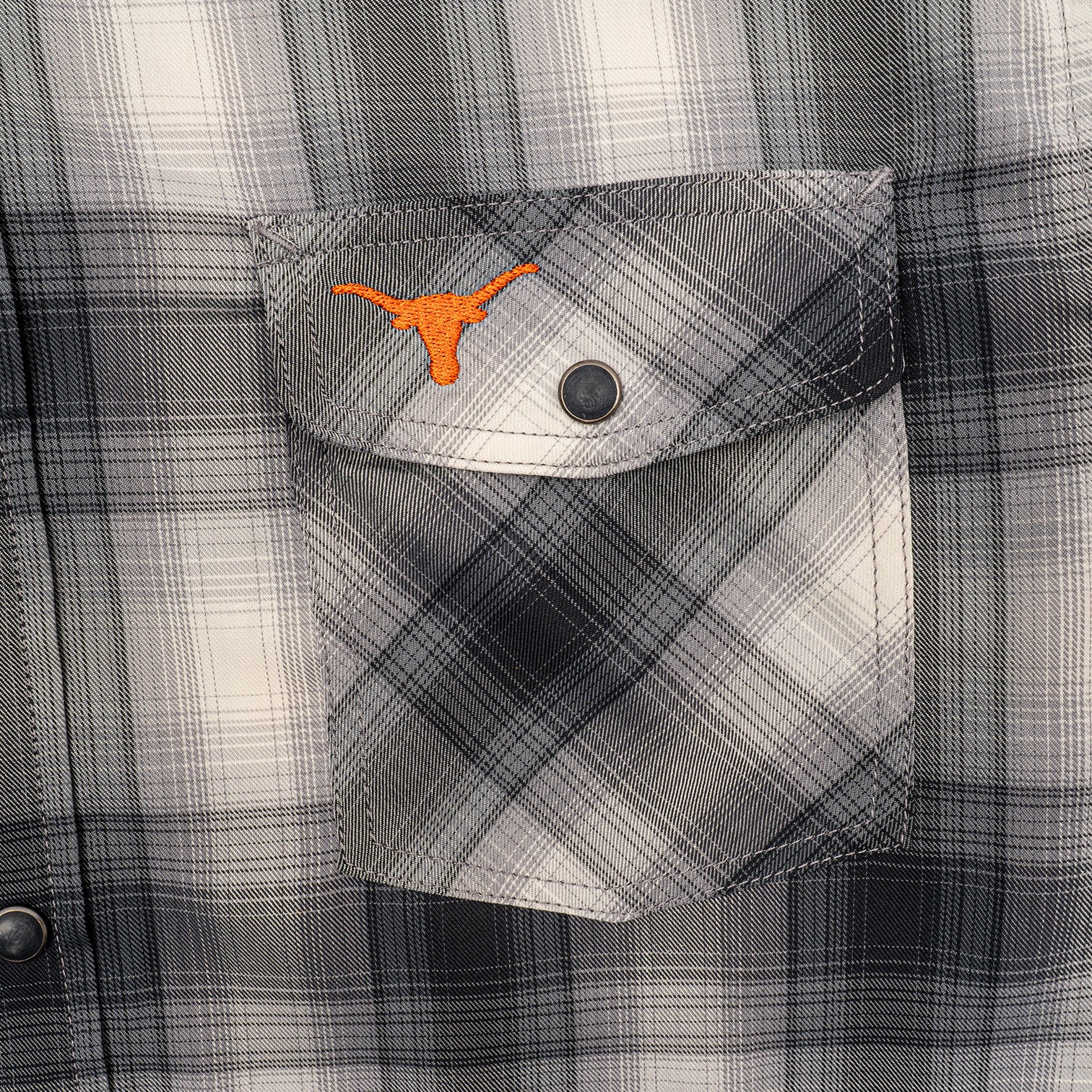 Texas Longhorns Breckenridge Western Long Sleeve Shirt - Image 2