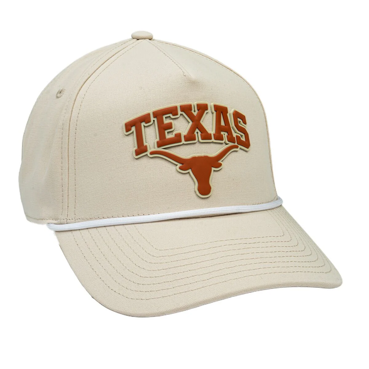 Texas Longhorns Canvas 5 Panel Hat - Image 2