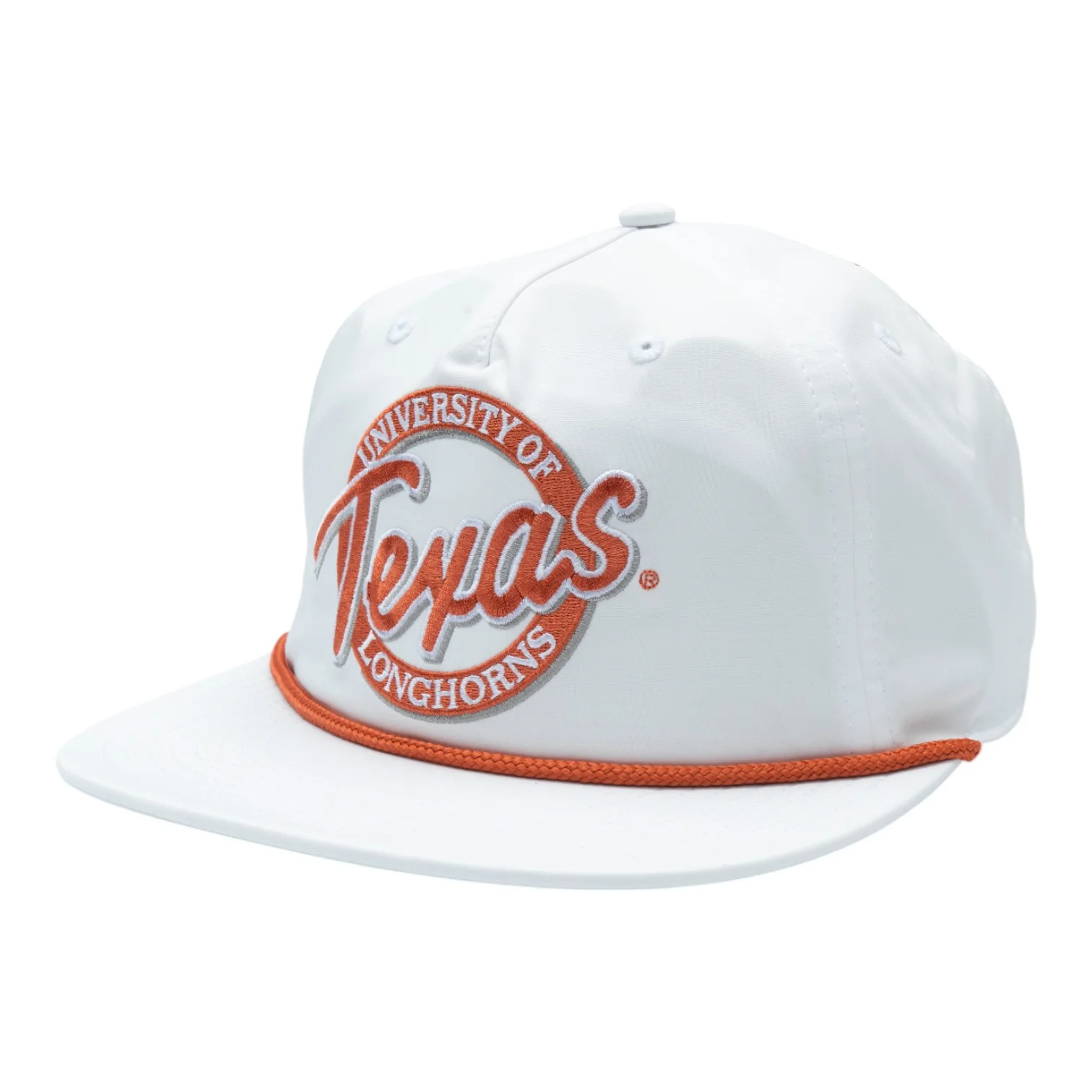 Texas Longhorns Circle Logo Rope Snapback Hat