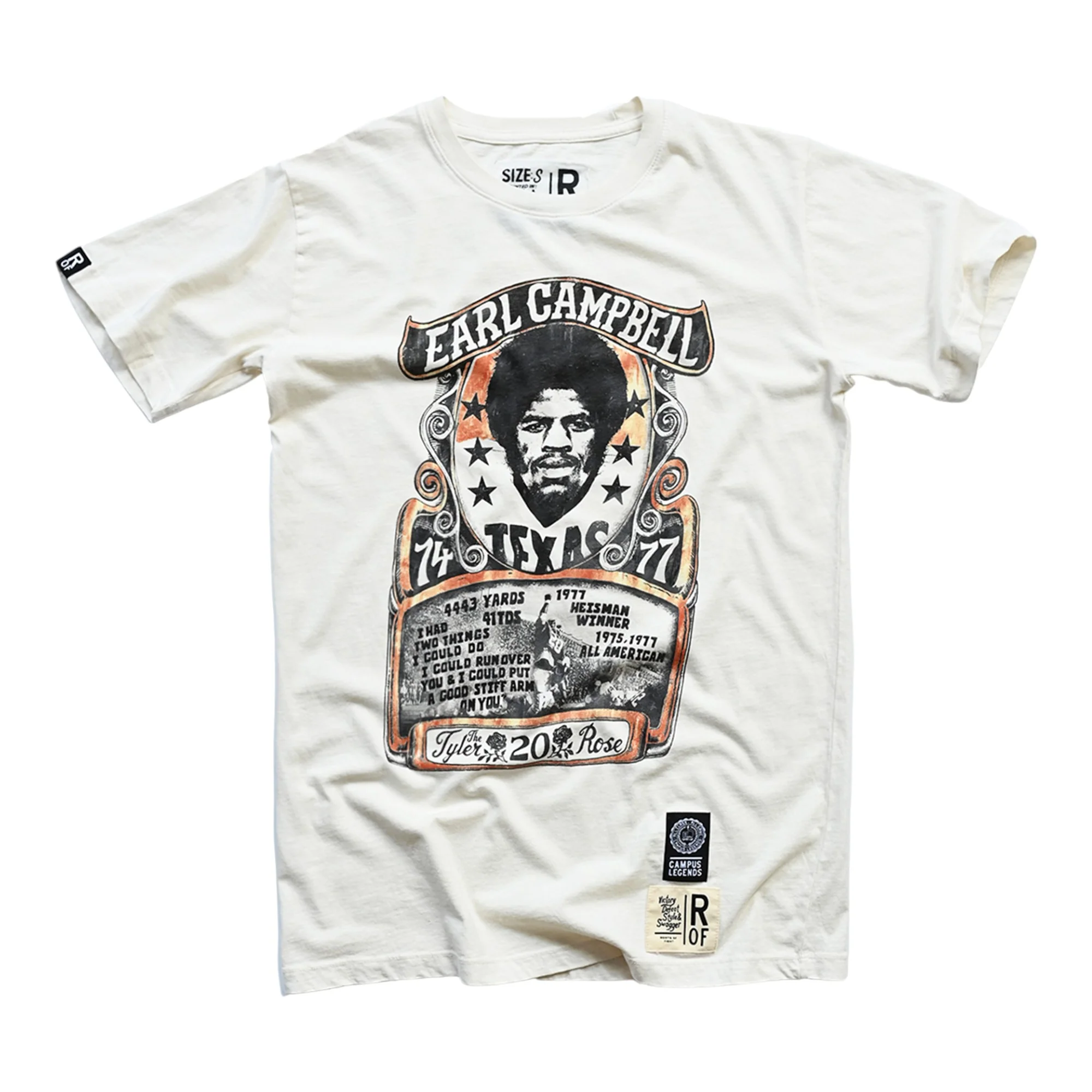 Texas Longhorns Earl Campbell Legacy Tee - Image 3
