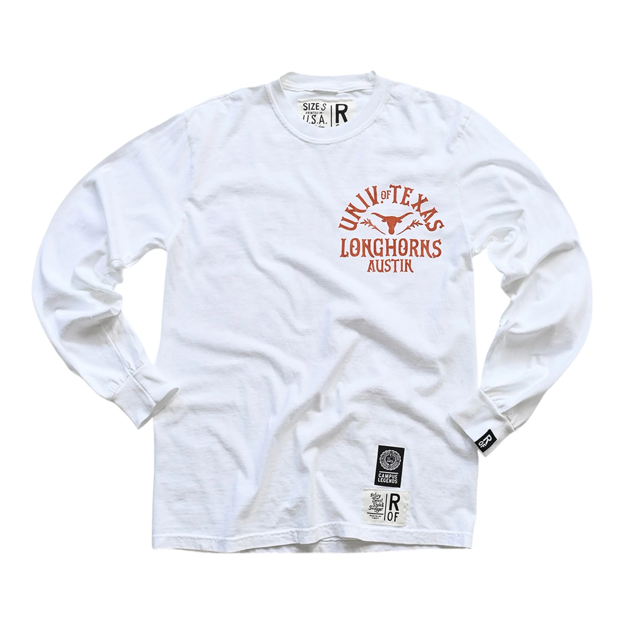 Texas Longhorns Hook' Em Long Sleeve Tee