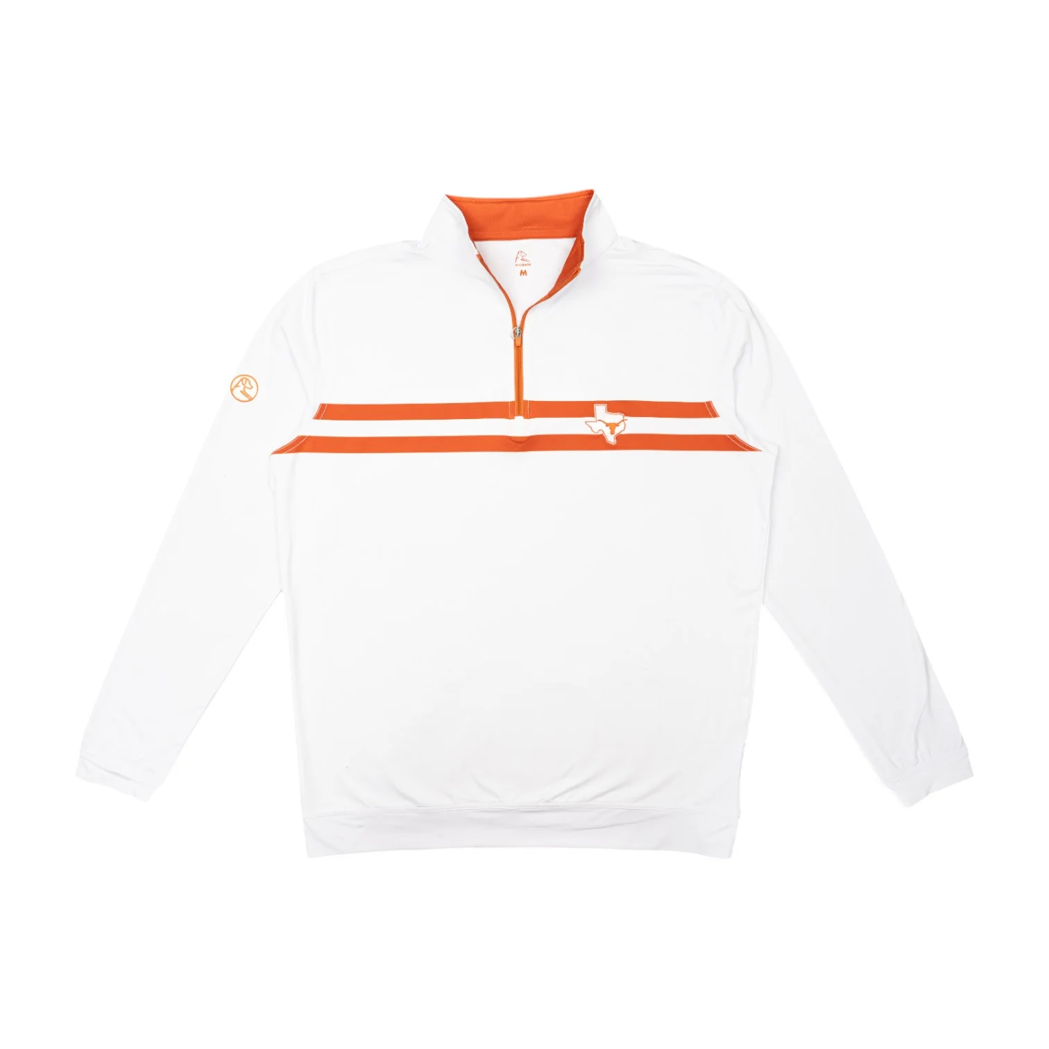 Texas Longhorns Quarter Zip Stripe Jersey