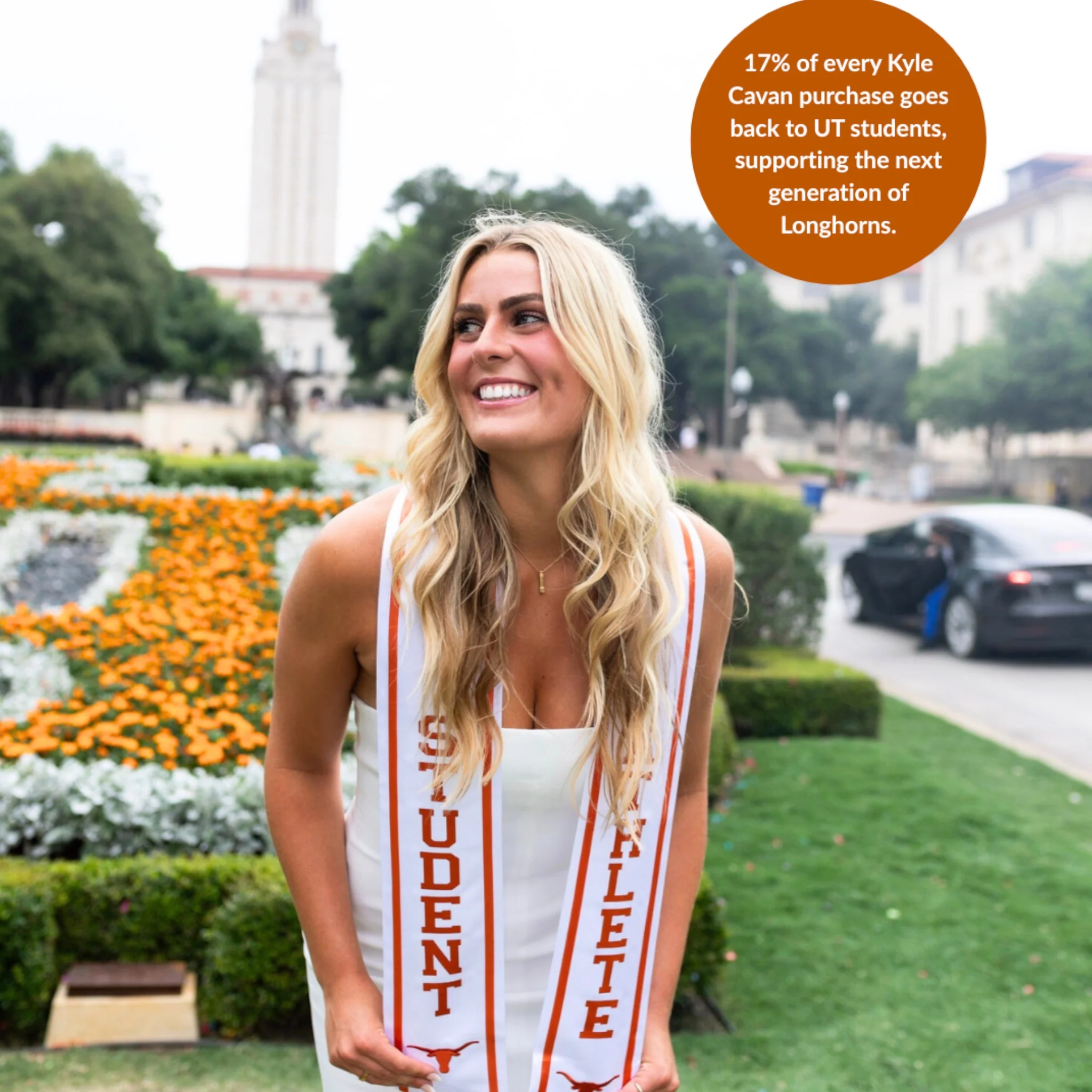 Texas Sunburst Seal 2026 Necklace – Custom Engraved with Your Three Initials - Image 5