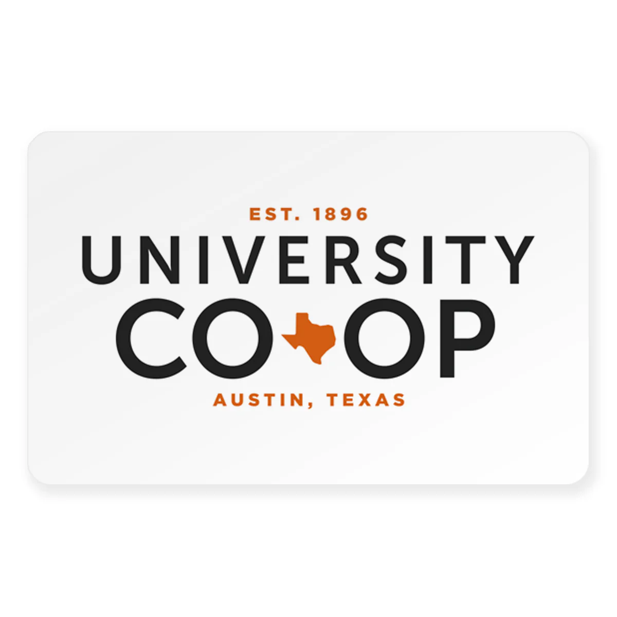 University Co-op digital gift card