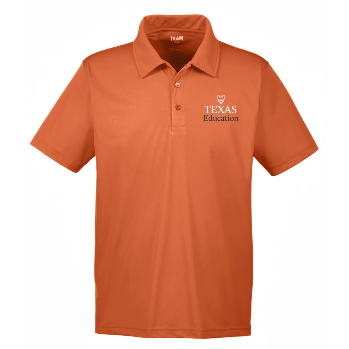 University of Texas School of Education Command Polo
