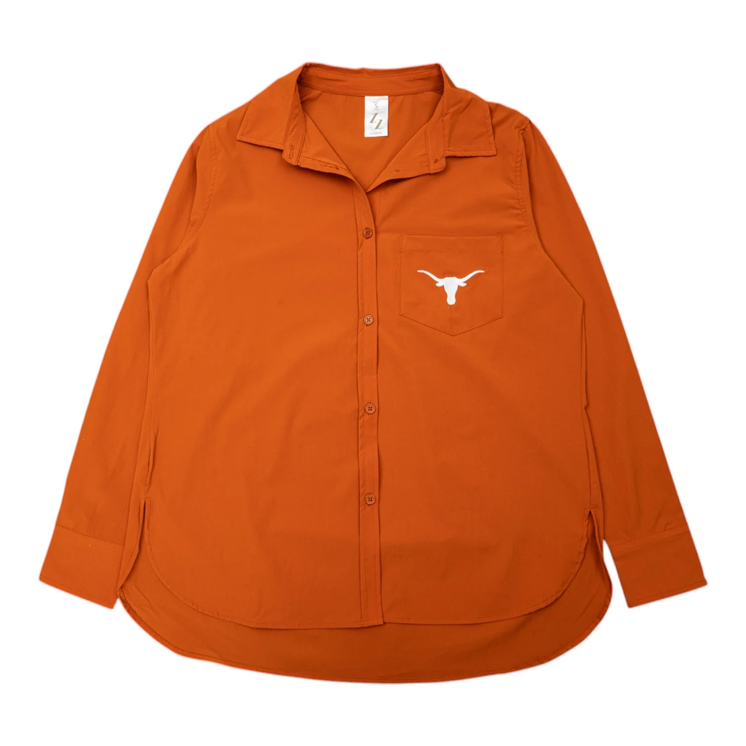 ZooZatZ Texas Longhorns Victory Button Down
